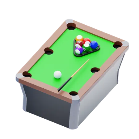 Billard  3D Icon