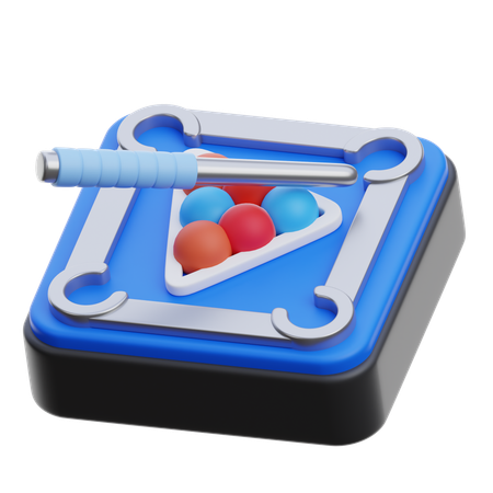 Billard  3D Icon