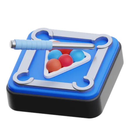 Billard  3D Icon