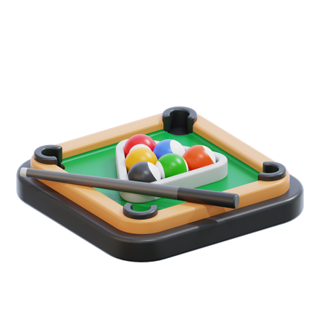 Billard-  3D Icon