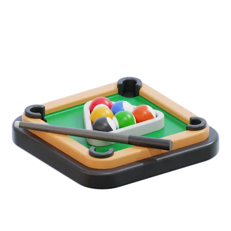 Billard-  3D Icon