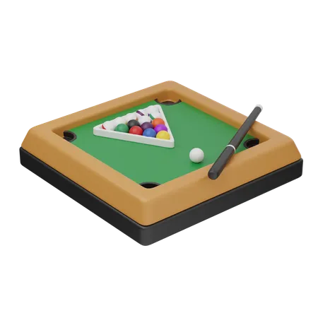 Billard  3D Icon