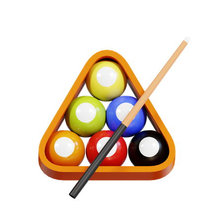 Billard-  3D Icon