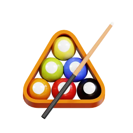 Billard-  3D Icon