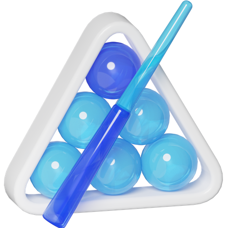 Billard  3D Icon