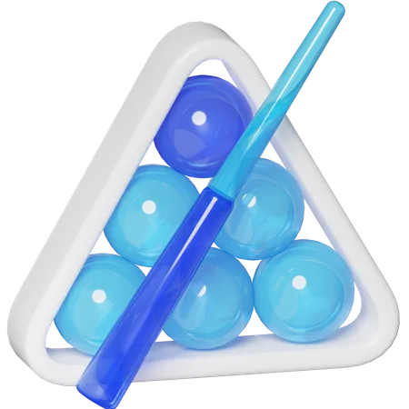 Billard  3D Icon