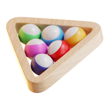 Billard Ball  3D Icon