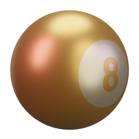 Poolball  3D Icon