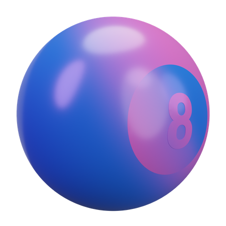 Poolball  3D Icon