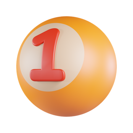 Poolball  3D Icon