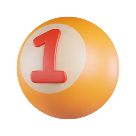 Poolball  3D Icon