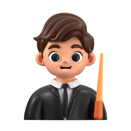 Billardspieler  3D Icon