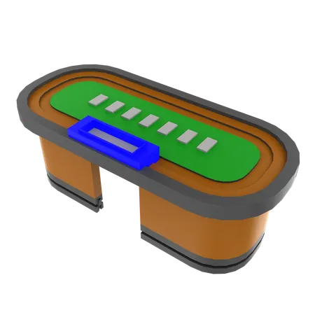 Billardtisch  3D Icon