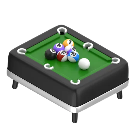 Billiard-Tisch  3D Icon