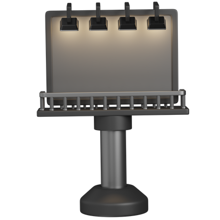 Billboard  3D Icon