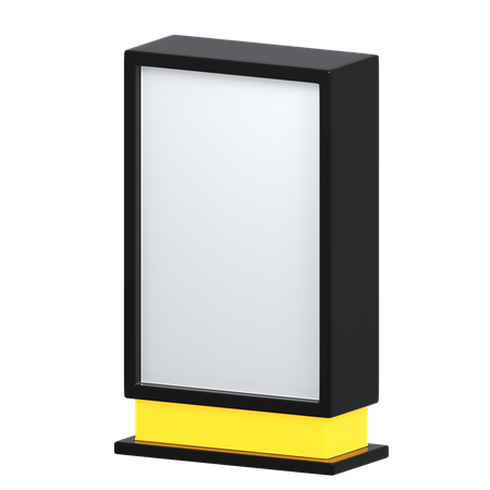 Billboard  3D Icon
