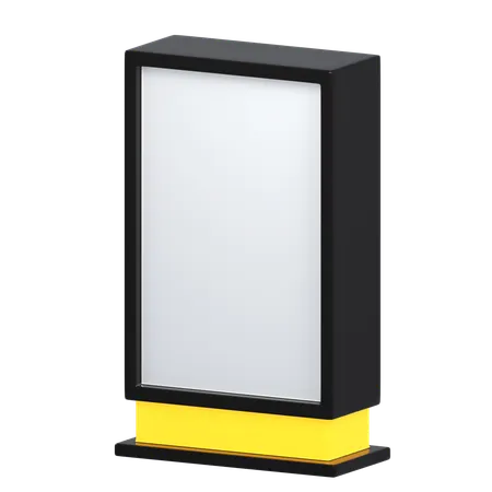 Billboard  3D Icon