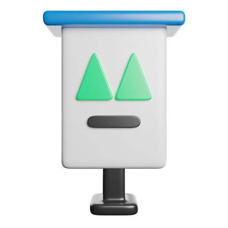 Billboard  3D Icon