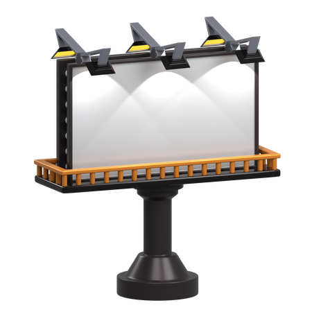 Billboard  3D Icon