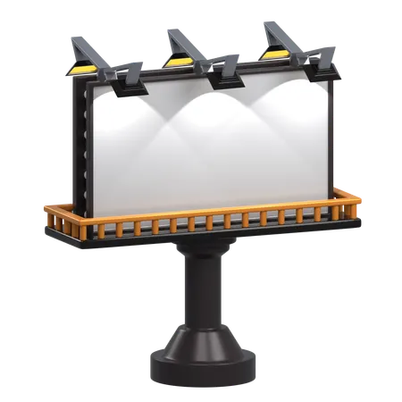 Billboard  3D Icon