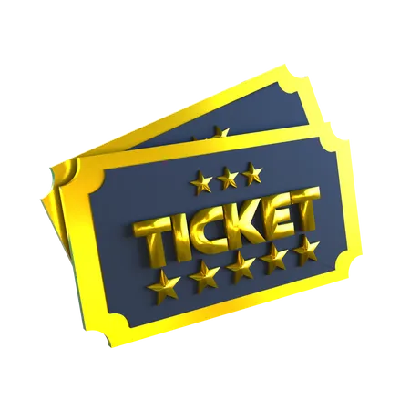 Billet de cinéma  3D Icon