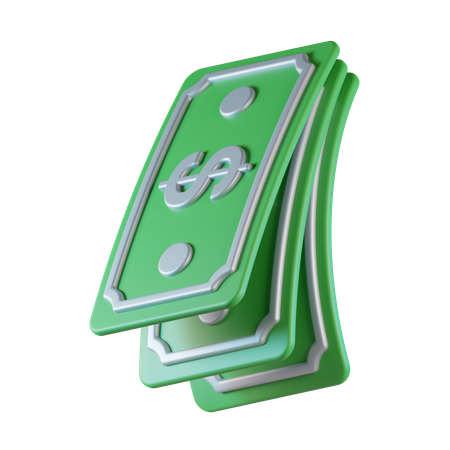 Billet de banque  3D Icon