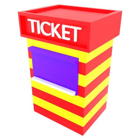 Billet de loterie  3D Icon