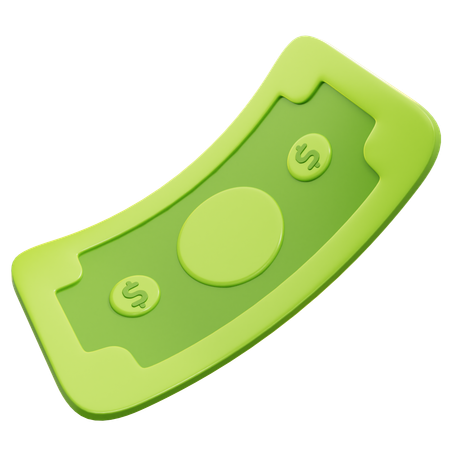 Billet de banque  3D Icon