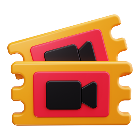Billet de théâtre  3D Icon