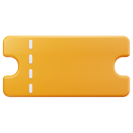 Billet d'événement  3D Icon