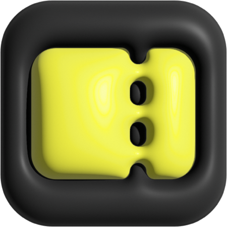 Boleto  3D Icon