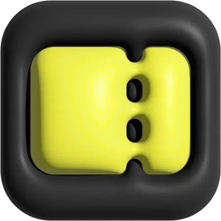 Boleto  3D Icon