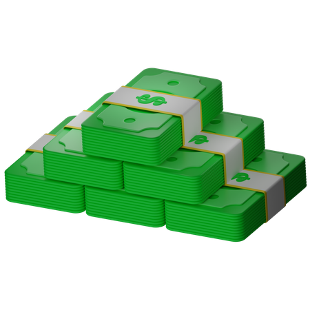 Billete de banco  3D Icon