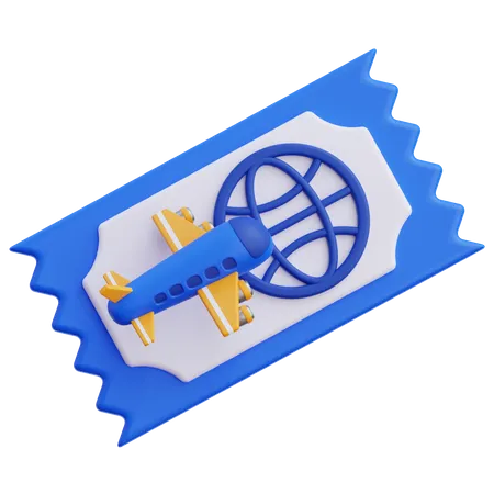 Boleto  3D Icon