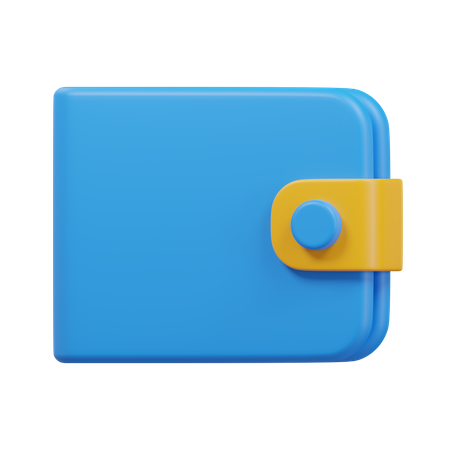 Billetera  3D Icon