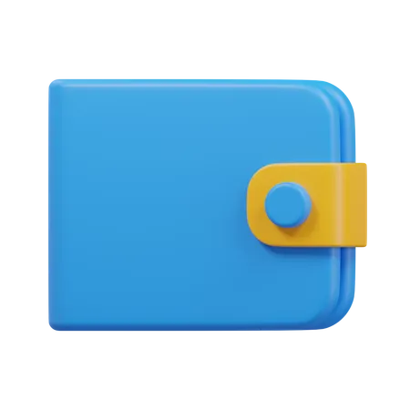 Billetera  3D Icon