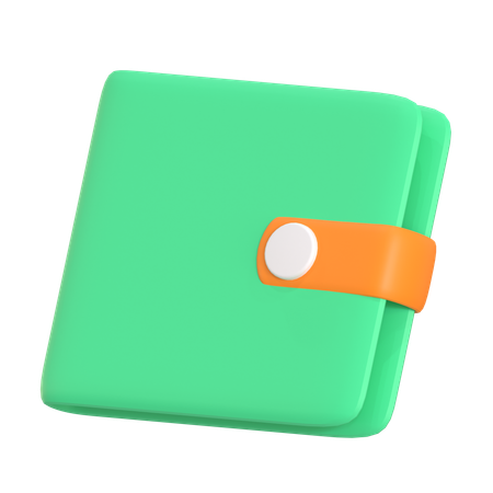 Billetera  3D Icon