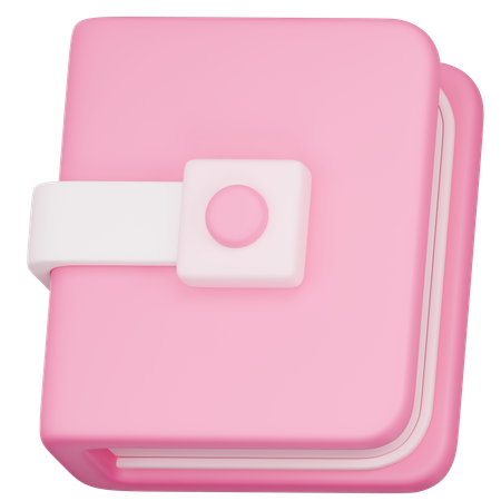 Billetera  3D Icon