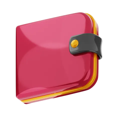 Billetera  3D Icon