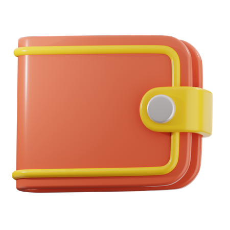 Billetera  3D Icon