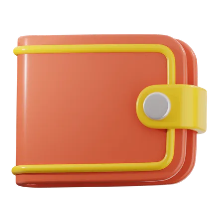 Billetera  3D Icon