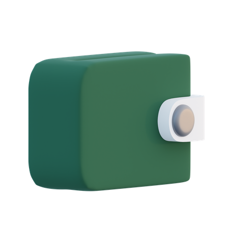 Billetera  3D Icon