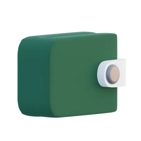 Billetera  3D Icon