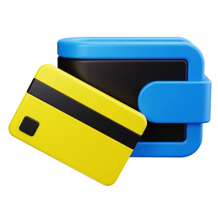 Billetera  3D Icon