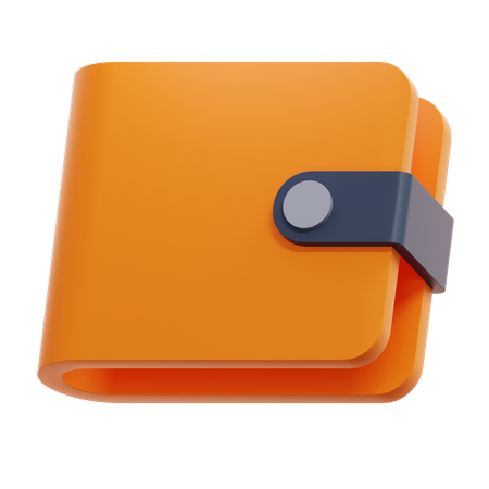 Billetera  3D Icon