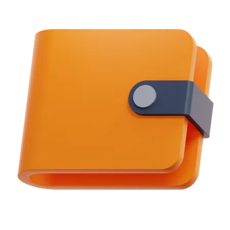Billetera  3D Icon