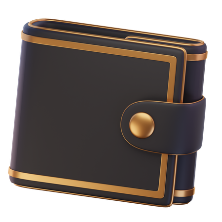 Billetera  3D Icon