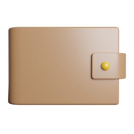 Billetera  3D Icon