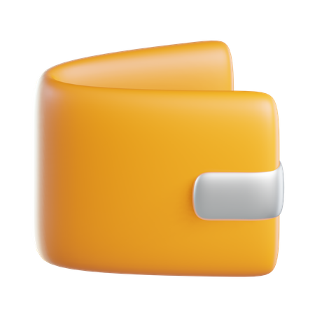 Billetera  3D Icon