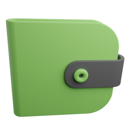 Billetera  3D Icon